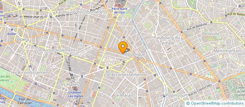 localisation de l'entreprise LES SALONS RAMAT GAN à PARIS