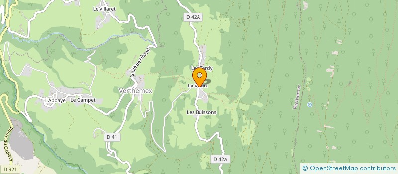 localisation de l'entreprise LES SALTIMBANQUES  VERTHEMEX