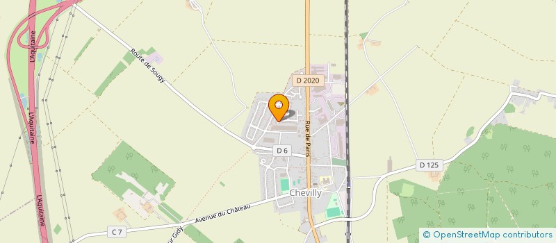 localisation de l'entreprise LES SALTIMBANQUES CHEVILLOIS à CHEVILLY