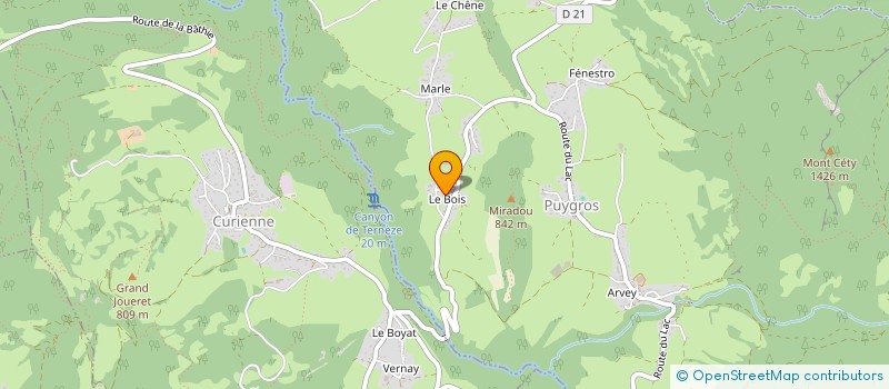 localisation de l'entreprise LES SALTIMBANQUES CULINAIRES  PUYGROS