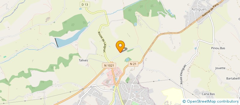 localisation de l'entreprise LES SAMBASSADEURS DU BATUKISTAN  FOULAYRONNES