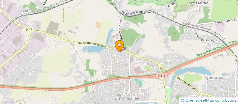 localisation de l'entreprise LES SANAZ'ELLES à SAINT-NAZAIRE