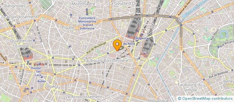 localisation de l'entreprise LES SANGLIERS AB  PARIS