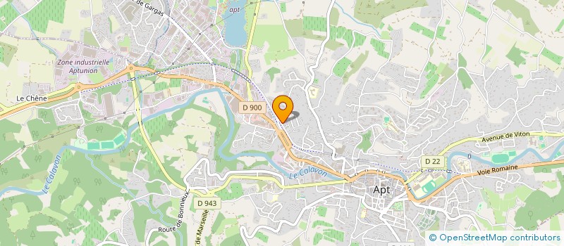 localisation de l'entreprise LES SANGLIERS DU LUBERON  APT