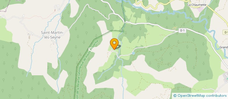 localisation de l'entreprise LES SANIERES  SEYNE