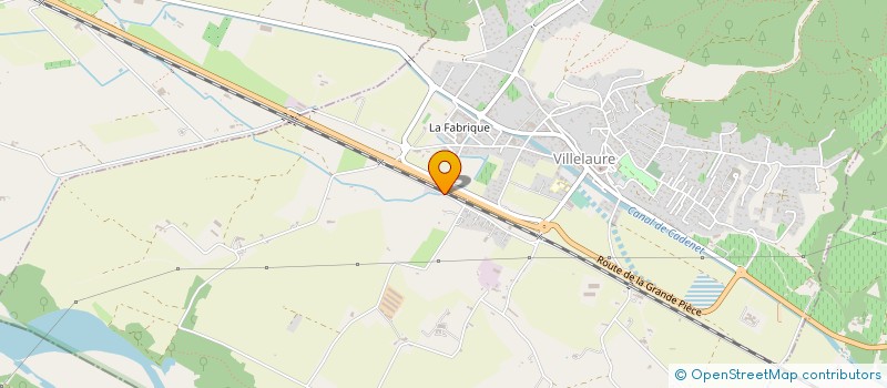 localisation de l'entreprise LES SANS SOUCIS  VILLELAURE