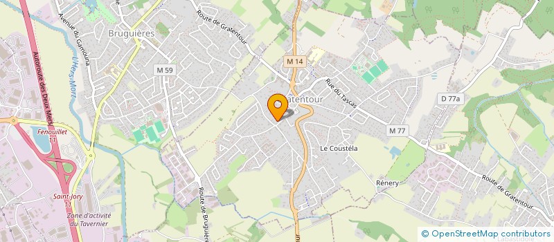 localisation de l'entreprise LES SANSOUSSIX  GRATENTOUR