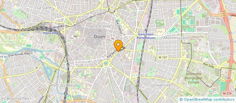 localisation de l'entreprise LES SANTENOTS DU HAUT  DIJON