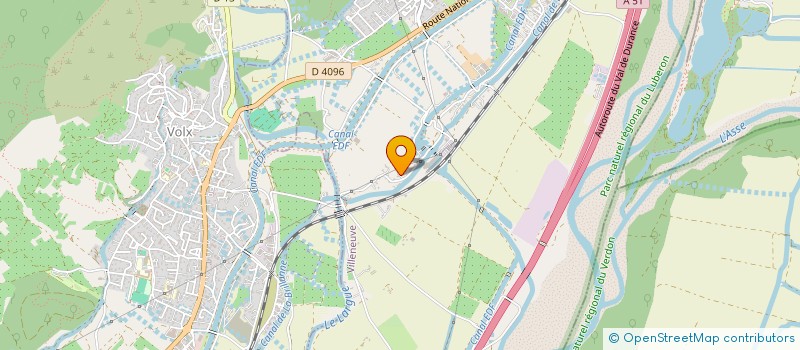 localisation de l'entreprise LES SANTONS  VILLENEUVE