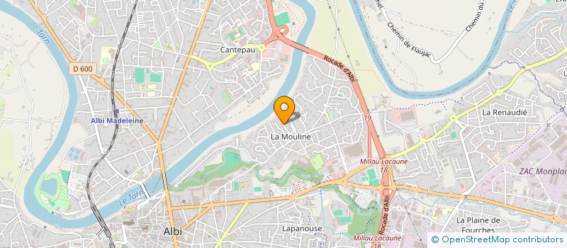 localisation de l'entreprise LES SANTONS DE LETY à ALBI