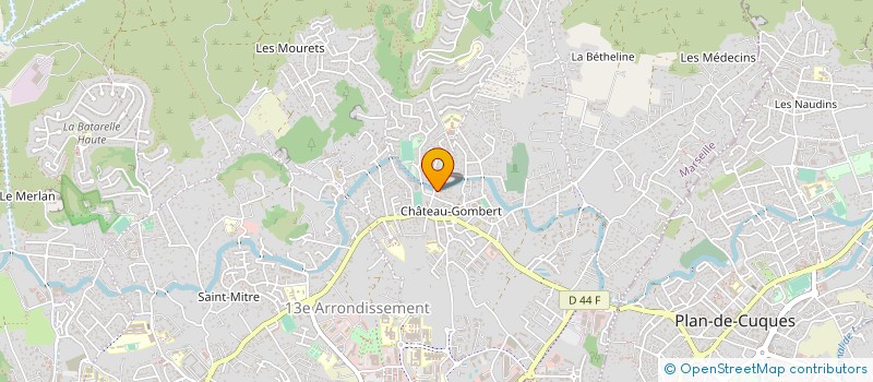 localisation de l'entreprise LES SANTONS DE MANON PINATEL à MARSEILLE