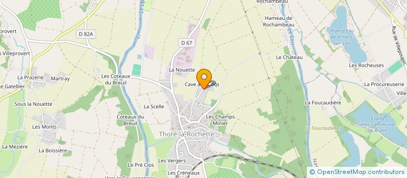 localisation de l'entreprise LES SAPINETTES  THORE-LA-ROCHETTE