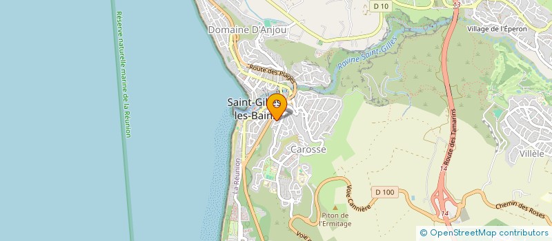 localisation de l'entreprise LES SAPOTES à SAINT-PAUL