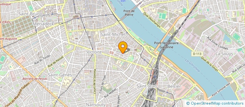 localisation de l'entreprise LES SARDINES EN ROBE DE CHAMBRE  BORDEAUX