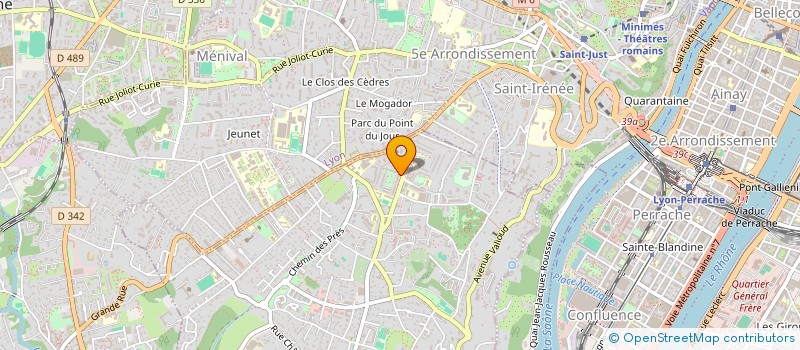 localisation de l'entreprise LES SARDINIERES à SAINTE-FOY-LES-LYON