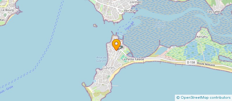 localisation de l'entreprise LES SARDINIERS  GAVRES