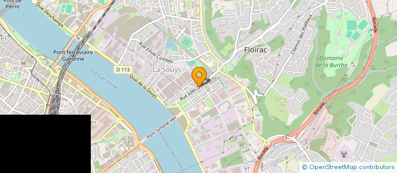 localisation de l'entreprise LES SARMENTS  FLOIRAC