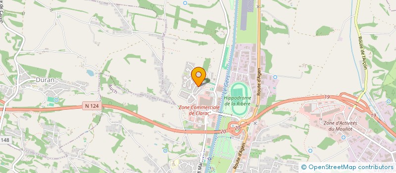 localisation de l'entreprise LES SAUTERELLES DU 4L à AUCH