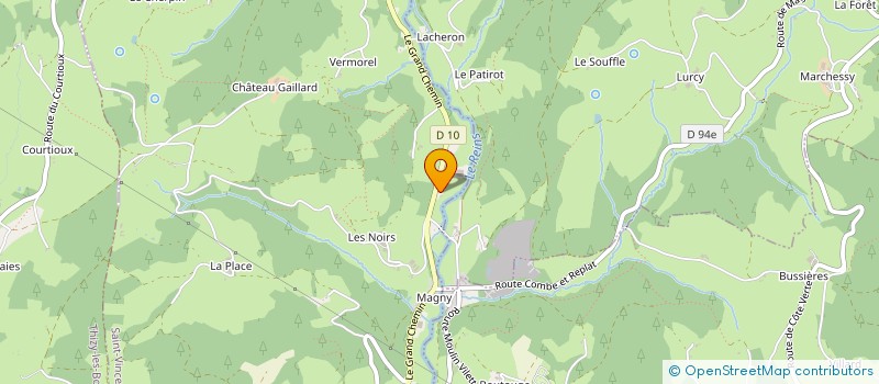 localisation de l'entreprise LES SAUVAGEON.NES à THIZY-LES-BOURGS