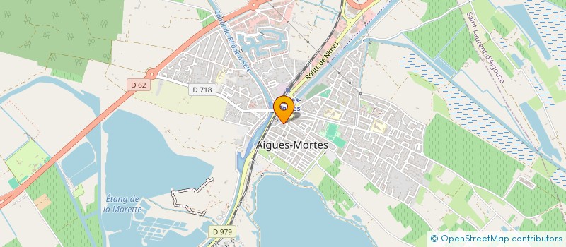 localisation de l'entreprise LES SAUVAGINES à AIGUES-MORTES