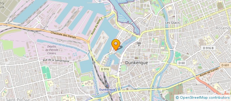 localisation de l'entreprise LES SAVEURS à DUNKERQUE