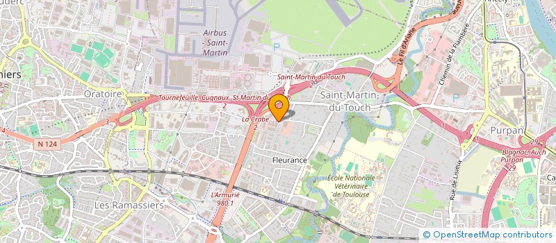 localisation de l'entreprise LES SAVEURS D'AILLEURS à TOULOUSE