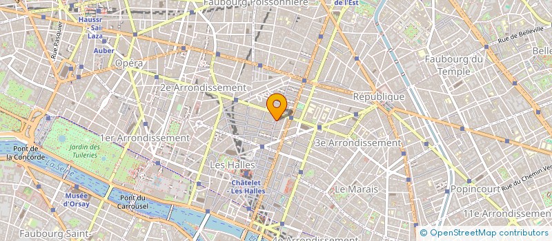 localisation de l'entreprise LES SAVEURS D AOMAR  PARIS