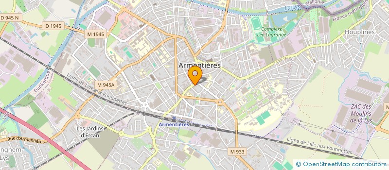 localisation de l'entreprise LES SAVEURS D'ASIE ARMENTIERES à ARMENTIERES