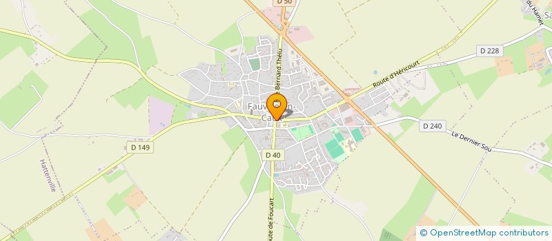 localisation de l'entreprise LES SAVEURS D'AUDREY  TERRES-DE-CAUX