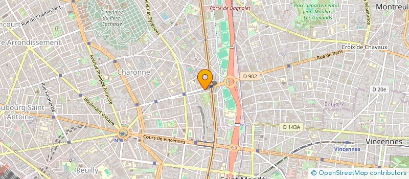 localisation de l'entreprise LES SAVEURS D'ORIENT  PARIS