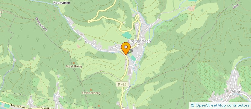 localisation de l'entreprise LES SAVEURS DE BREITENBACH  BREITENBACH