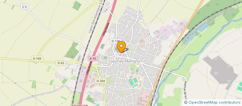 localisation de l'entreprise LES SAVEURS DE GIULIA  JAUNAY-MARIGNY