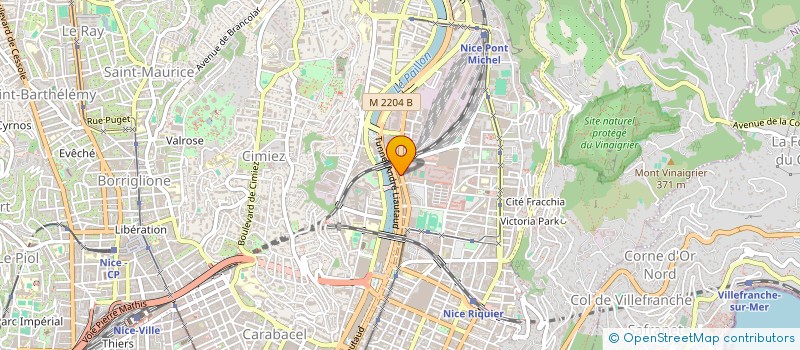 localisation de l'entreprise LES SAVEURS DE KAHLA à NICE