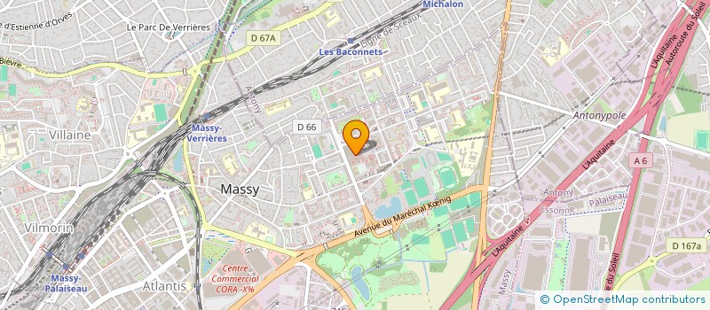 localisation de l'entreprise LES SAVEURS DE L ORIENT à MASSY