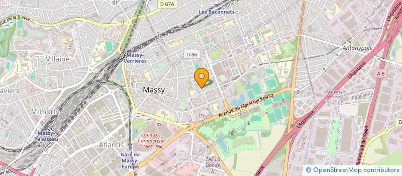 localisation de l'entreprise LES SAVEURS DE LA MER à MASSY