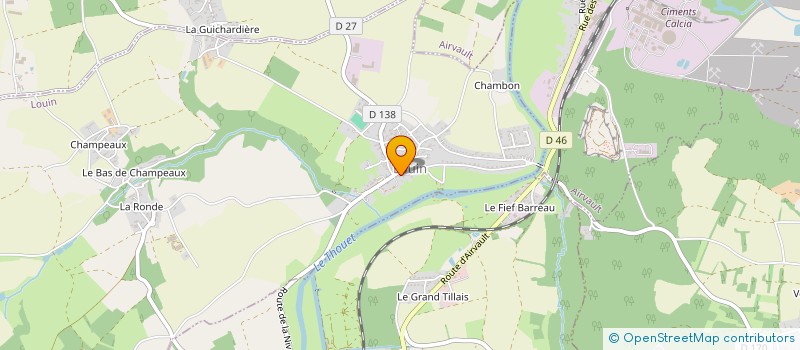 localisation de l'entreprise LES SAVEURS DE LOUIN  LOUIN