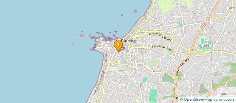 localisation de l'entreprise LES SAVEURS DE MARGOT à BIARRITZ