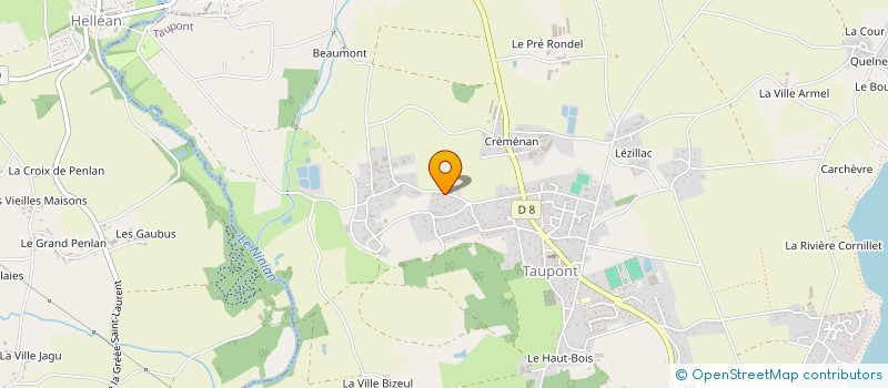 localisation de l'entreprise LES SAVEURS DE NOMA  TAUPONT