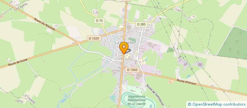 localisation de l'entreprise LES SAVEURS DE NOS FERMES à LA CAPELLE