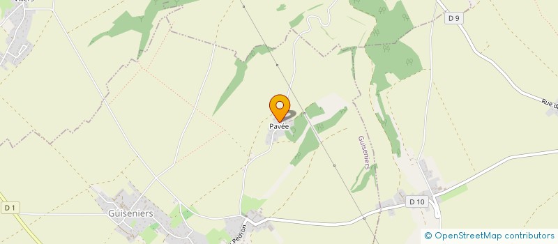 localisation de l'entreprise LES SAVEURS DE PAVEE  GUISENIERS