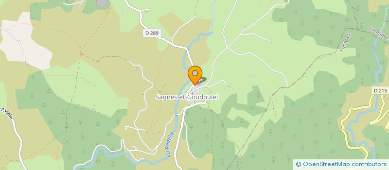 localisation de l'entreprise LES SAVEURS DE PROVENCE  BURZET