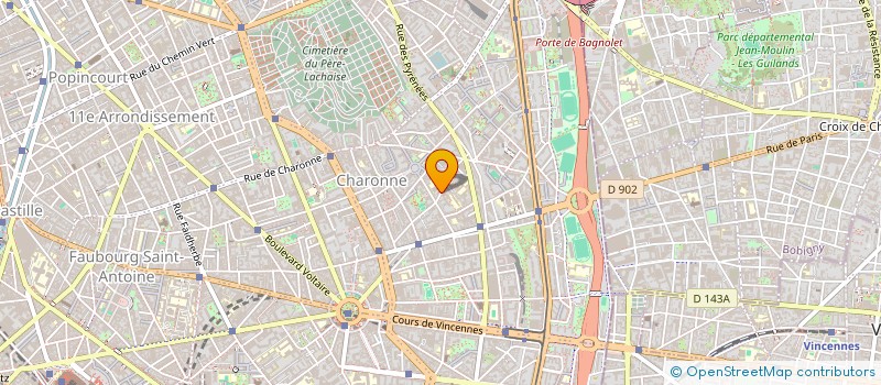 localisation de l'entreprise LES SAVEURS DE RAYMOND  PARIS