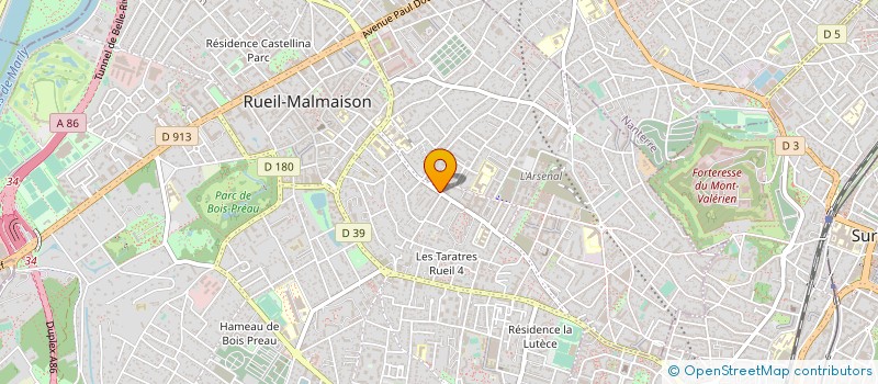 localisation de l'entreprise LES SAVEURS DE RUEIL à RUEIL MALMAISON