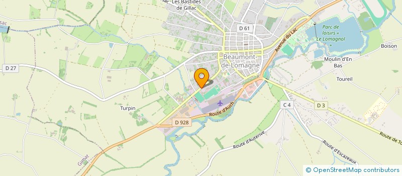 localisation de l'entreprise LES SAVEURS DE TERRISSE à BEAUMONT-DE-LOMAGNE