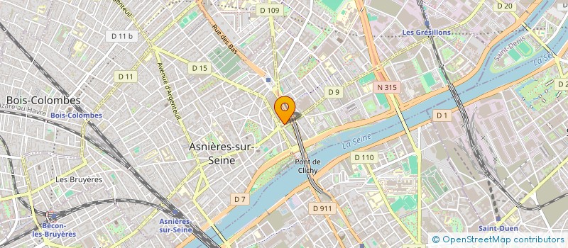 localisation de l'entreprise LES SAVEURS DE TIZNIT à GENNEVILLIERS