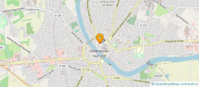 localisation de l'entreprise LES SAVEURS DE YEMMA  VILLENEUVE-SUR-LOT