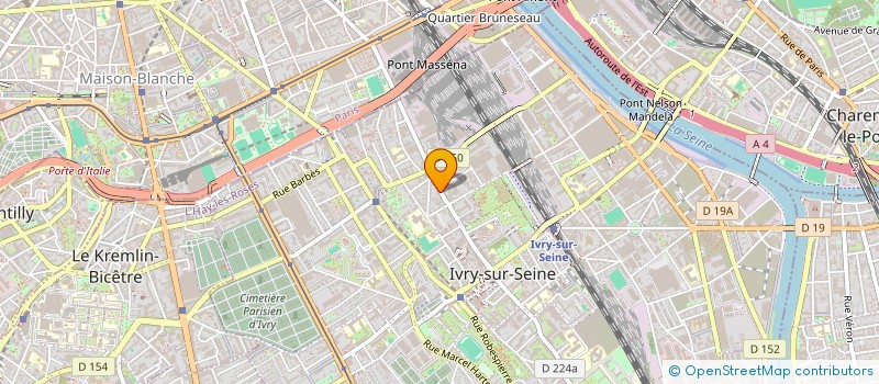 localisation de l'entreprise LES SAVEURS DE ZAHIA  IVRY-SUR-SEINE