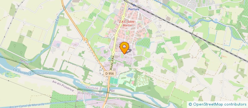 localisation de l'entreprise LES SAVEURS DES ILES  PERTUIS