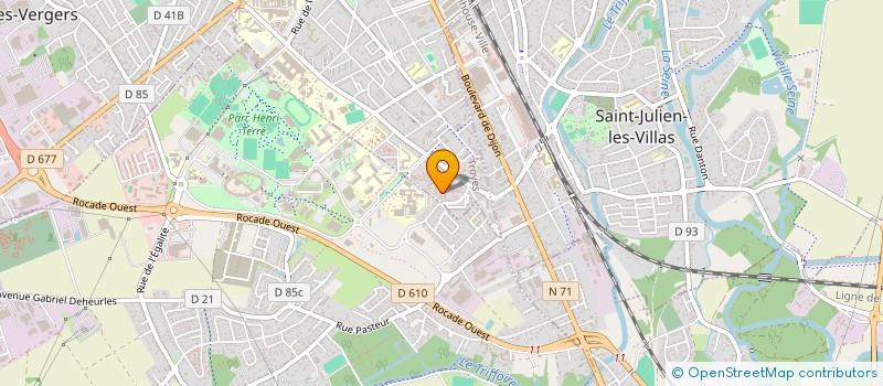 localisation de l'entreprise LES SAVEURS DU CAUCASE  TROYES