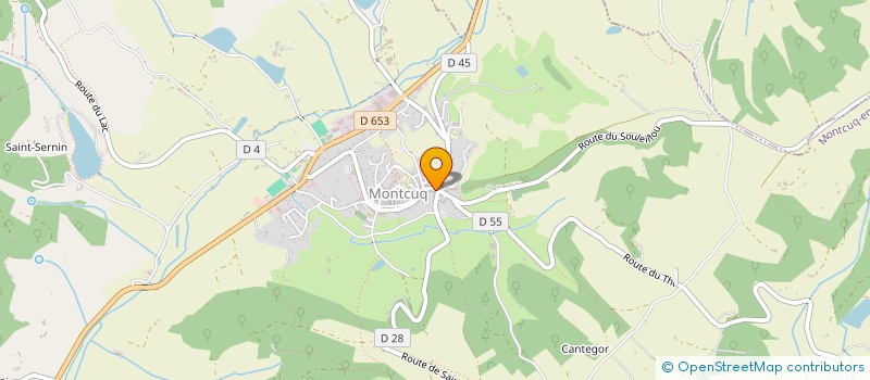 localisation de l'entreprise LES SAVEURS DU JARDIN  MONTCUQ-EN-QUERCY-BLANC